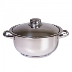 Oala cu capac floria zln- 7222,1.8 litri,inox Oala cu capac floria zln- 7222,1.8 litri,inox