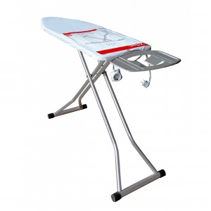 Masa de calcat zilan zln-4535 cu priza, 114x38 cm,blat metal RZLN4535