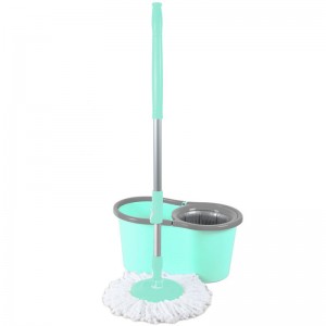PRODUS RESIGILAT -Galeata magic mop lisa zln-1389, mop rotativ 360 grade, capacitate galeata 12l, ALBASTRU