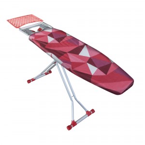 Masa de calcat zilan argento zln-3499, suprafata de lucru 118x42 cm, blat metalic, suport pentru fierul de calcat, suport rufe