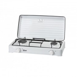 Aragaz 2 ochiuri zilan zln-0025, culoare alb utilizare numai gpl butelie,  Aragaz 2 ochiuri zilan zln-0025, culoare alb utilizare numai gpl butelie,