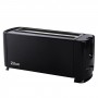 Prajitor paine dublu floria zln-2706, negru putere 1300w, 2 fante, 4 felii,