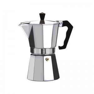 Cafetiera espresso floria zln-2492, 6 cesti, 300 ml, Ø9 cm, aluminiu, argintiu