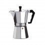 Cafetiera espresso floria zln-2492, 6 cesti, 300 ml, Ø9 cm, aluminiu, argintiu