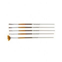 Pensule pentru unghii set 5 JS NBS05A