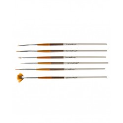  Pensule pentru unghii set 6 JS NBS06