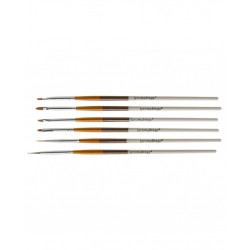 Pensule pentru unghii set 6 JS NBS06A